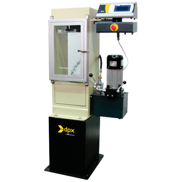 Máquina automática para ensayos a compresión en cilindros de concreto. Según las normas ASTM C39, C78, C109, C140, C293, C348 y AASHTO T22