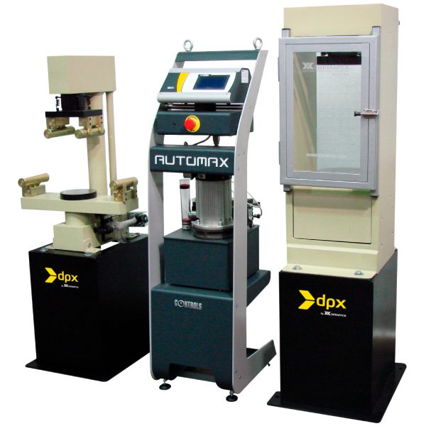 Máquina super-automática para ensayos a compresión y flexión de concreto, según las normas ASTM C39, C78, C109, C140, C293, C348 y AASHTO T22